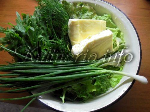 салат с сыром