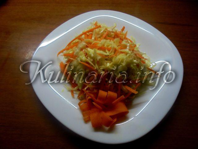 салат из капусты с морковью
