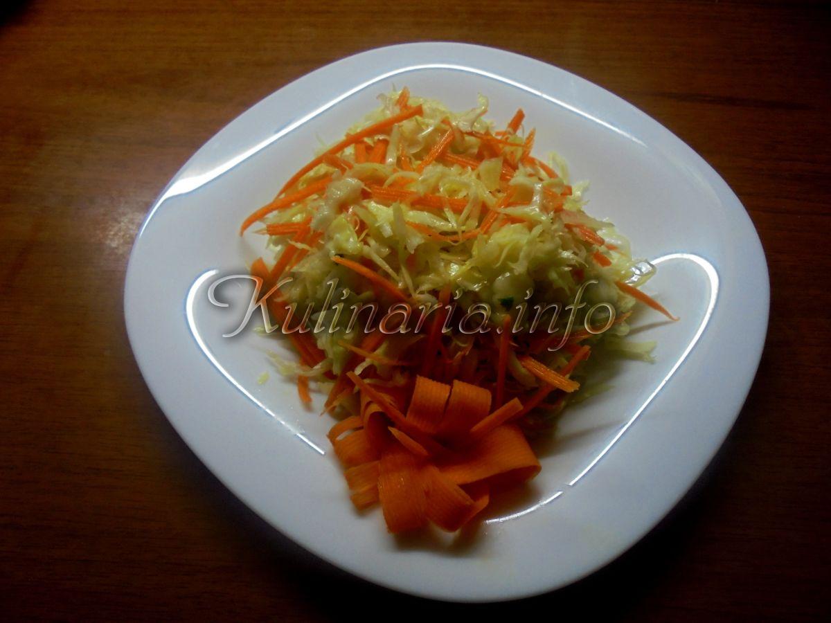 салат из капусты с морковью